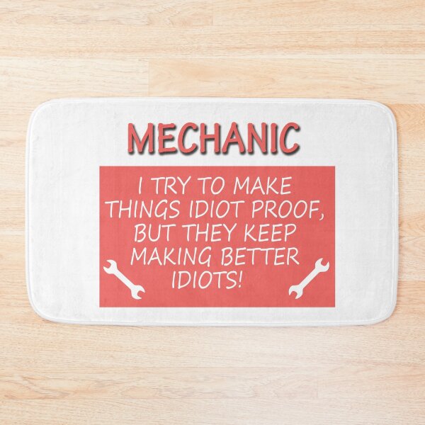 Item preview, The joys of being a Mechanic! designed and sold by Scorpion Creative.