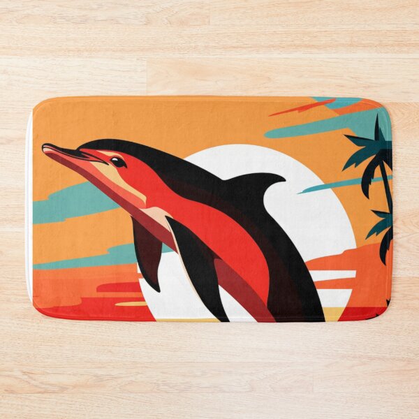 Item preview,  Marine Dolphin Modern Pop Art designed and sold by TheWildFlix.