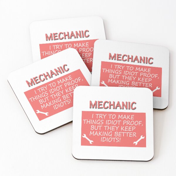 Item preview, The joys of being a Mechanic! designed and sold by Scorpion Creative.