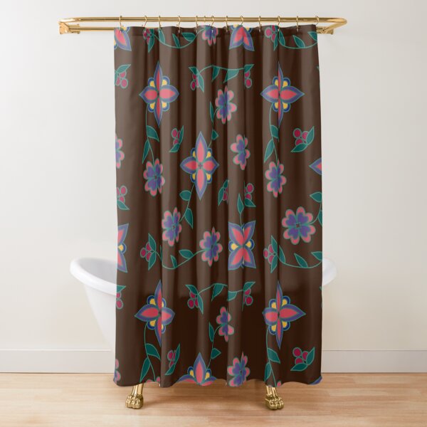 Item preview, Brown Floral designed and sold by Niibidoon.
