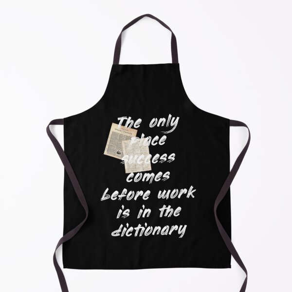 Item preview, The only place success comes before work is in dictionary designed and sold by Gevover.