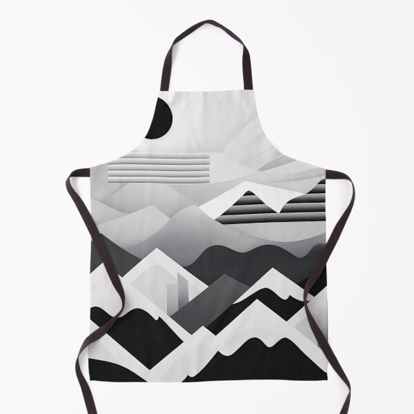 Artikelvorschau, Entdecken Sie "Simplistic & Minimalistic Snowy Winter Alps" mit Bauhaus-Flair entworfen und verkauft von ArtificialGenes.