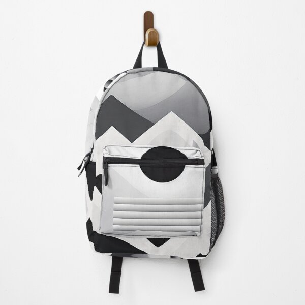 Item preview, Explore "Simplistic & Minimalistic Snowy Winter Alps" with Bauhaus Flair designed and sold by ArtificialGenes.