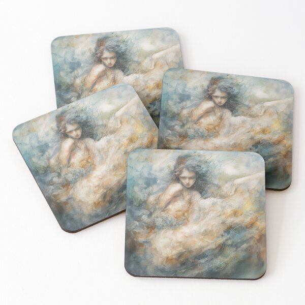 Item preview, Enchanting Mermaid Portrait designed and sold by BeepBoopAIBoobs.