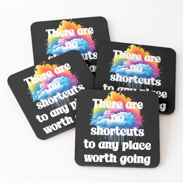 Item preview, There are no shortcuts to any place worth going Motivational designed and sold by Gevover.