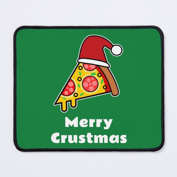 Item preview, Merry Crustmas FUNNY PIZZA SLICE SANTA designed and sold by usernamenaijan.