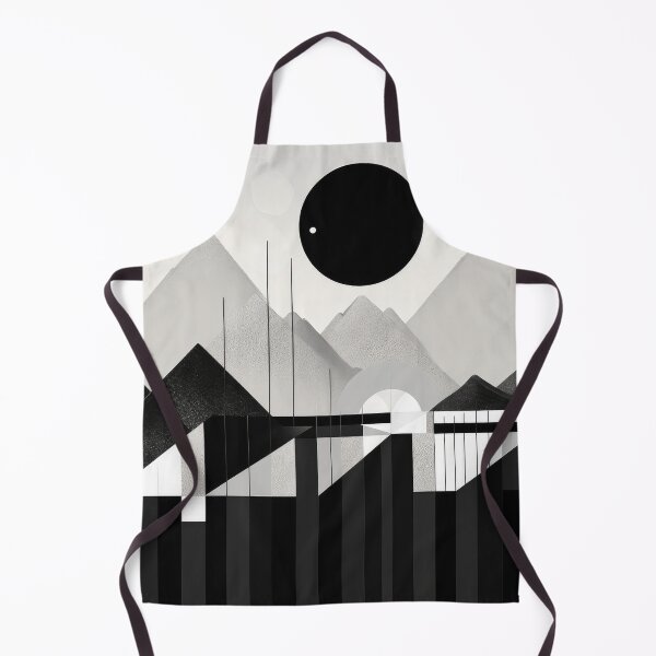 Artikelvorschau, Entdecken Sie "Simplistic & Minimalistic Snowy Winter Alps" mit Bauhaus-Flair entworfen und verkauft von ArtificialGenes.
