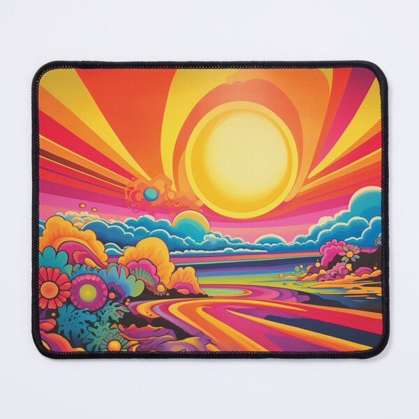 Item preview, Happy Hippie Psychedelic Art designed and sold by poshprintlab.