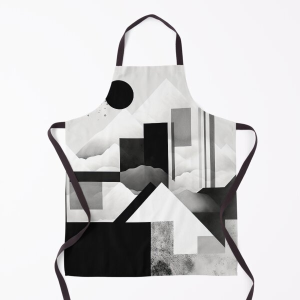 Artikelvorschau, Entdecken Sie "Simplistic & Minimalistic Snowy Winter Alps" mit Bauhaus-Flair entworfen und verkauft von ArtificialGenes.