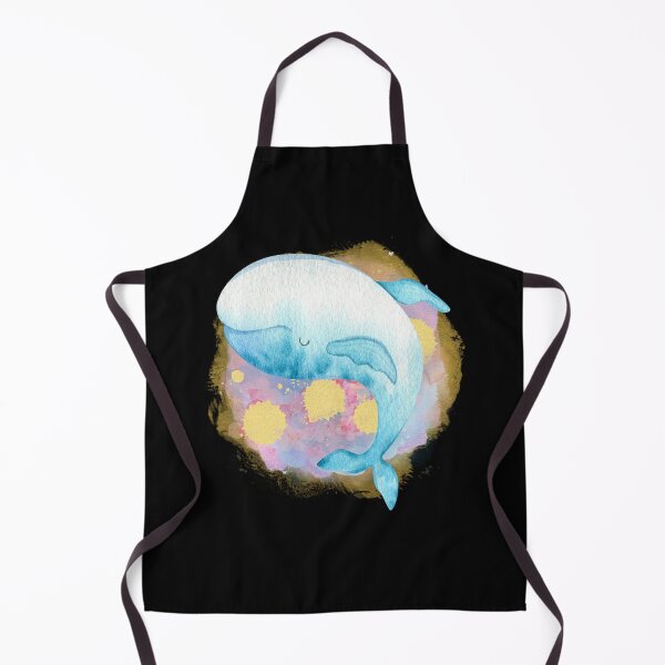 Item preview, Beluga Whale Swimming Watercolor Illustration Art designed and sold by kuremureDesign.