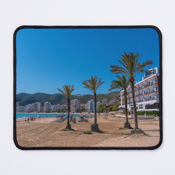 Item preview, Cullera Spain Palm Trees and Beautiful Beach designed and sold by acceleratorhams.