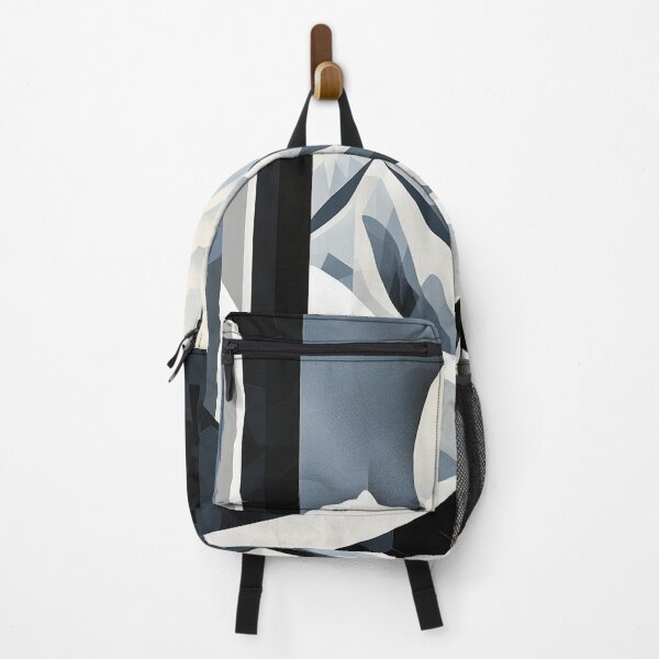 Artikelvorschau, Entdecken Sie "Simplistic & Minimalistic Snowy Winter Alps" mit Bauhaus-Flair entworfen und verkauft von ArtificialGenes.