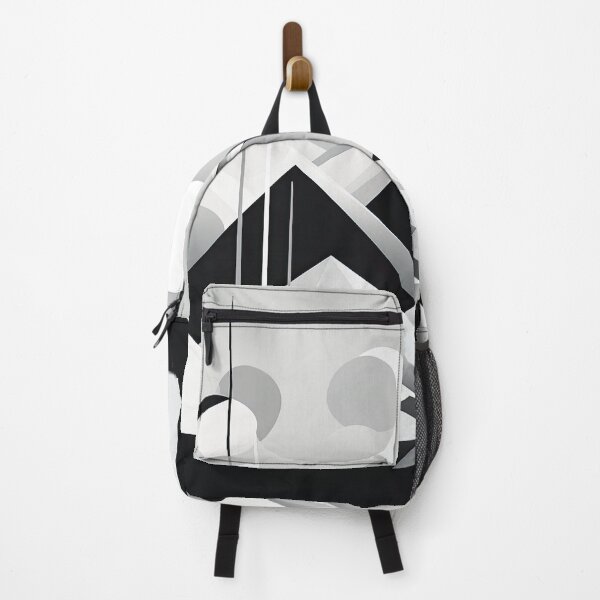 Item preview, Explore "Simplistic & Minimalistic Snowy Winter Alps" with Bauhaus Flair designed and sold by ArtificialGenes.