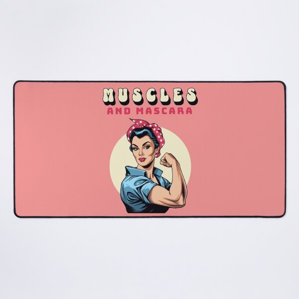 Item preview, Muscles And Mascara designed and sold by RockBeeDesigns.