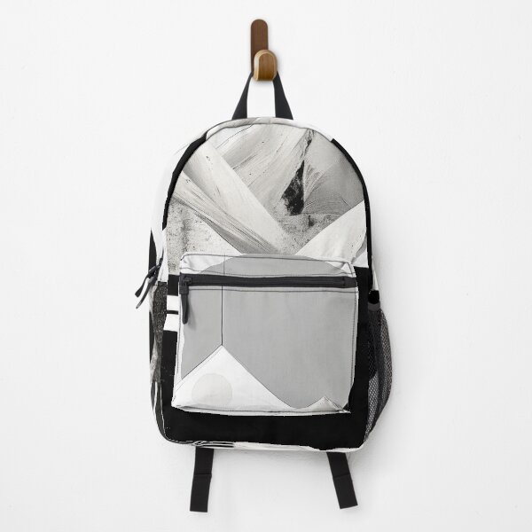 Item preview, Explore "Simplistic & Minimalistic Snowy Winter Alps" with Bauhaus Flair designed and sold by ArtificialGenes.