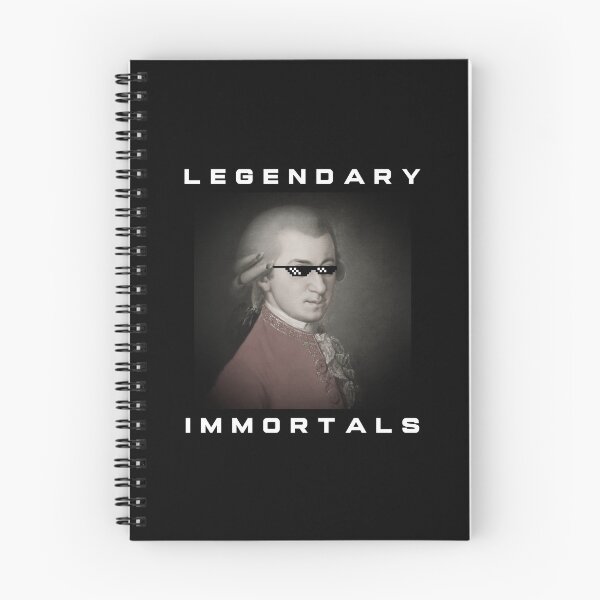 Item preview, Legendary Immortals - Wolfgang Amadeus Mozart - composer of classical music designed and sold by TilmanTrades.