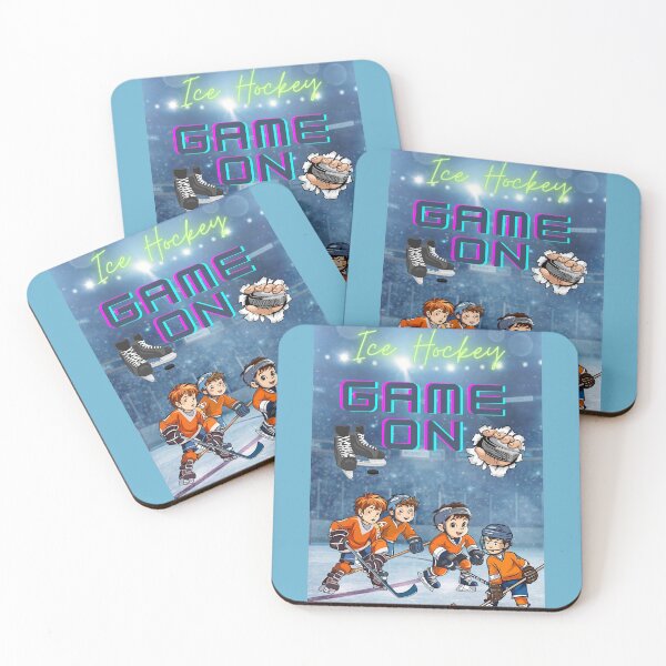 Item preview, Children play ice hockey designed and sold by Swissdesigns.