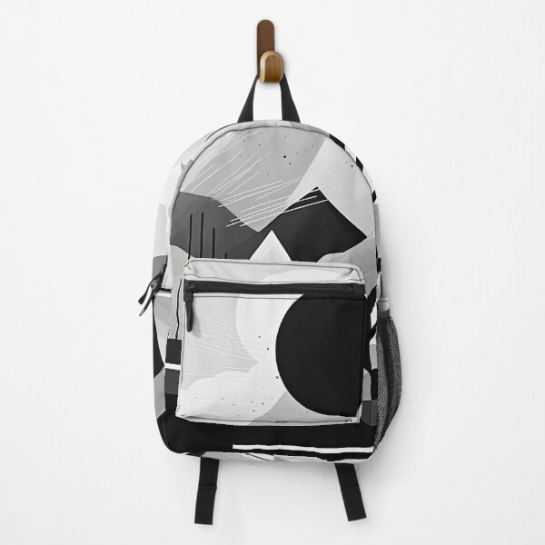 Item preview, Explore "Simplistic & Minimalistic Snowy Winter Alps" with Bauhaus Flair designed and sold by ArtificialGenes.
