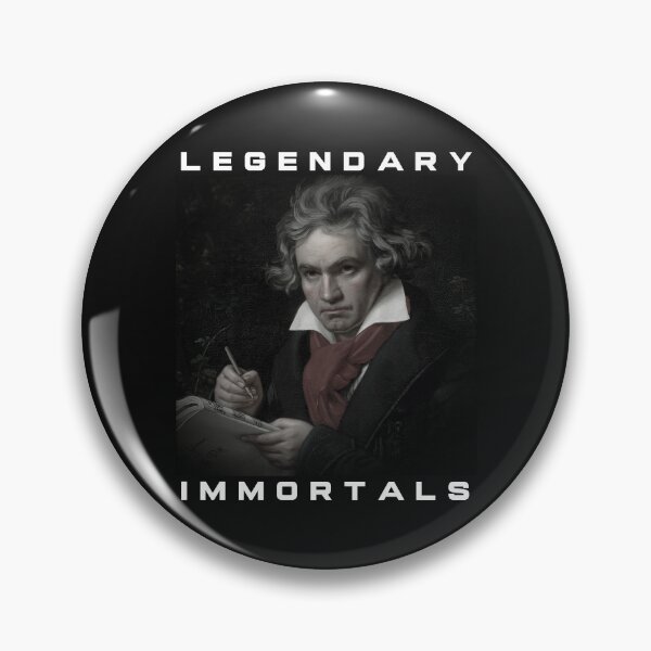 Item preview, Legendary Immortals - Ludwig Van Beethoven - composer of classical music designed and sold by TilmanTrades.