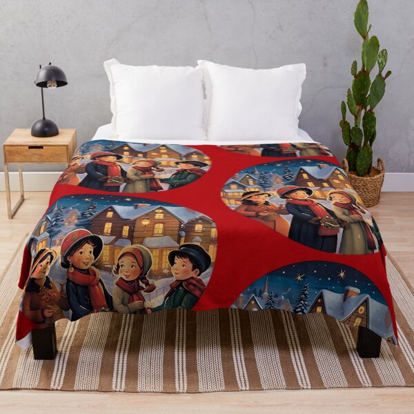 Item preview, Christmas carolers designed and sold by AI-Only Creations.