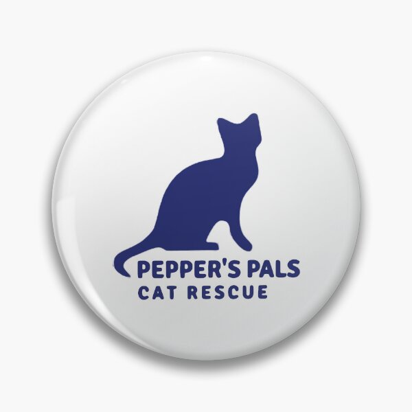 Item preview, Logotipo principal de Pepper's Pals Cat Rescue designed and sold by pepperspals.