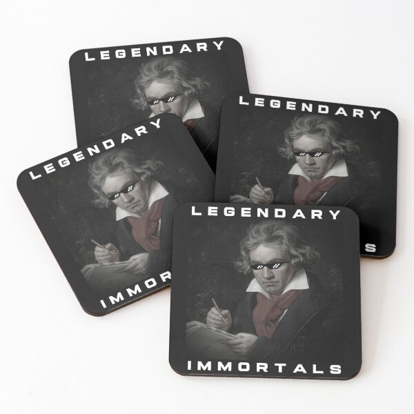 Item preview, Legendary Immortals - Ludwig Van Beethoven - composer of classical music designed and sold by TilmanTrades.
