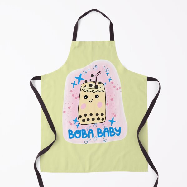 Item preview, Boba Baby Cute Kawaii Bubble Tea Time designed and sold by Renata Illustrata.