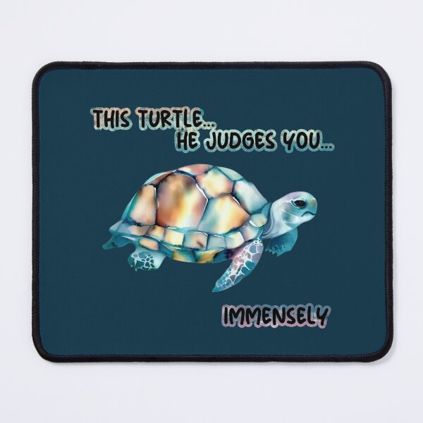 Item preview, This turtle... he judges you... Immensely designed and sold by Wisnak SHOP.