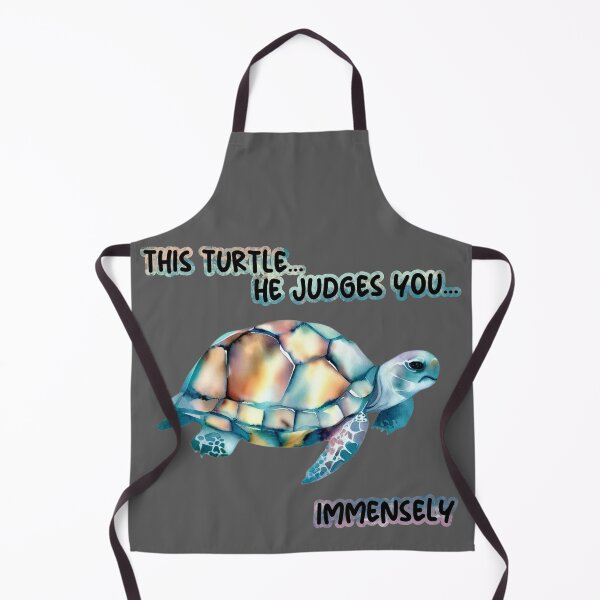 Item preview, This turtle... he judges you... Immensely designed and sold by Wisnak SHOP.