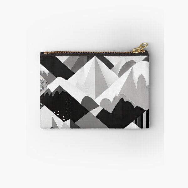 Artikelvorschau, Entdecken Sie "Simplistic & Minimalistic Snowy Winter Alps" mit Bauhaus-Flair entworfen und verkauft von ArtificialGenes.