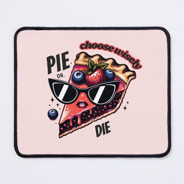 Item preview, Pie Or Die Choose Wisely designed and sold by ZenEverAI.