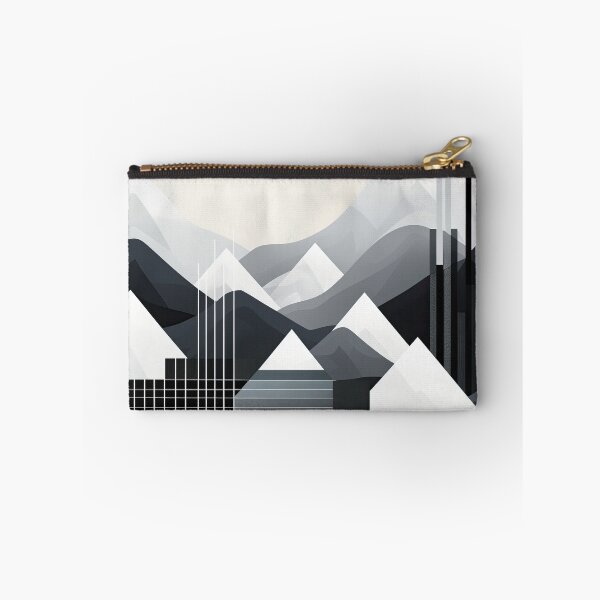 Artikelvorschau, Entdecken Sie "Simplistic & Minimalistic Snowy Winter Alps" mit Bauhaus-Flair entworfen und verkauft von ArtificialGenes.