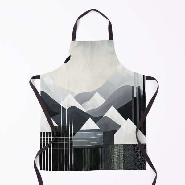 Artikelvorschau, Entdecken Sie "Simplistic & Minimalistic Snowy Winter Alps" mit Bauhaus-Flair entworfen und verkauft von ArtificialGenes.