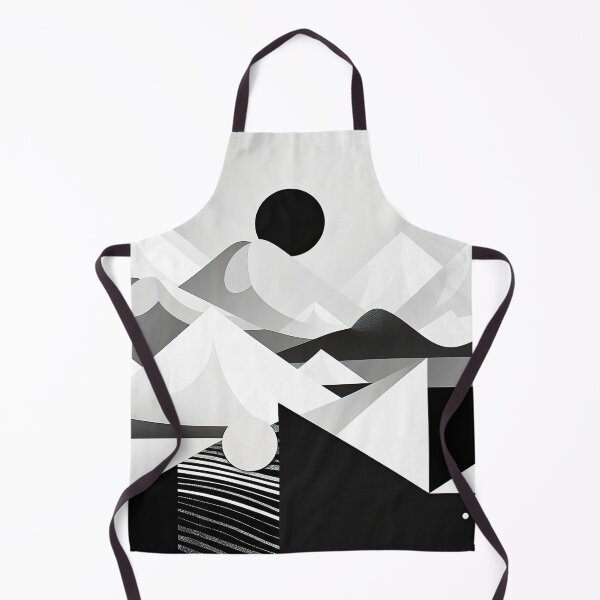 Artikelvorschau, Entdecken Sie "Simplistic & Minimalistic Snowy Winter Alps" mit Bauhaus-Flair entworfen und verkauft von ArtificialGenes.