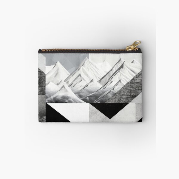 Artikelvorschau, Entdecken Sie "Simplistic & Minimalistic Snowy Winter Alps" mit Bauhaus-Flair entworfen und verkauft von ArtificialGenes.