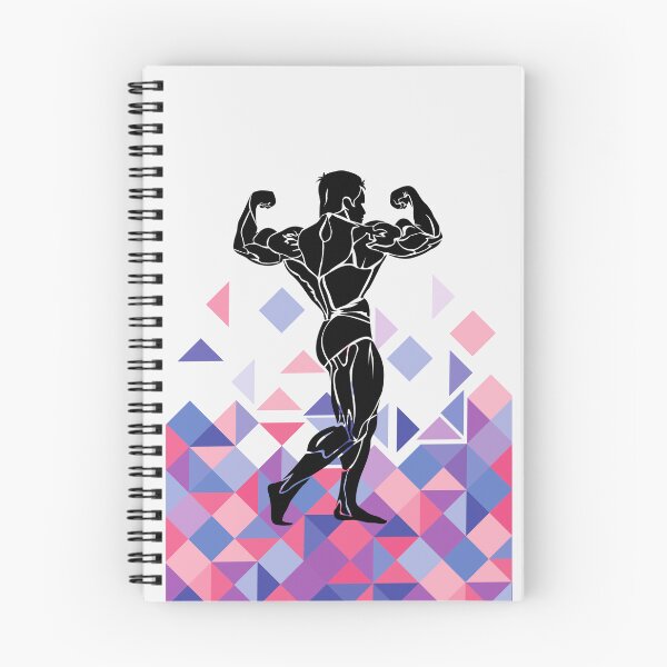 Item preview, Retro Bodybuilder Twisted Double Bicep Pose designed and sold by Sturdust.