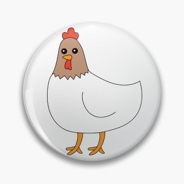 Item preview, Cute White Chicken designed and sold by JefimijaT.