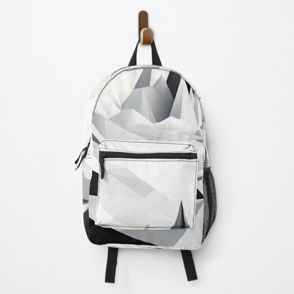 Artikelvorschau, Entdecken Sie "Simplistic & Minimalistic Snowy Winter Alps" mit Bauhaus-Flair entworfen und verkauft von ArtificialGenes.