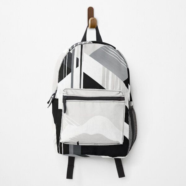 Item preview, Explore "Simplistic & Minimalistic Snowy Winter Alps" with Bauhaus Flair designed and sold by ArtificialGenes.