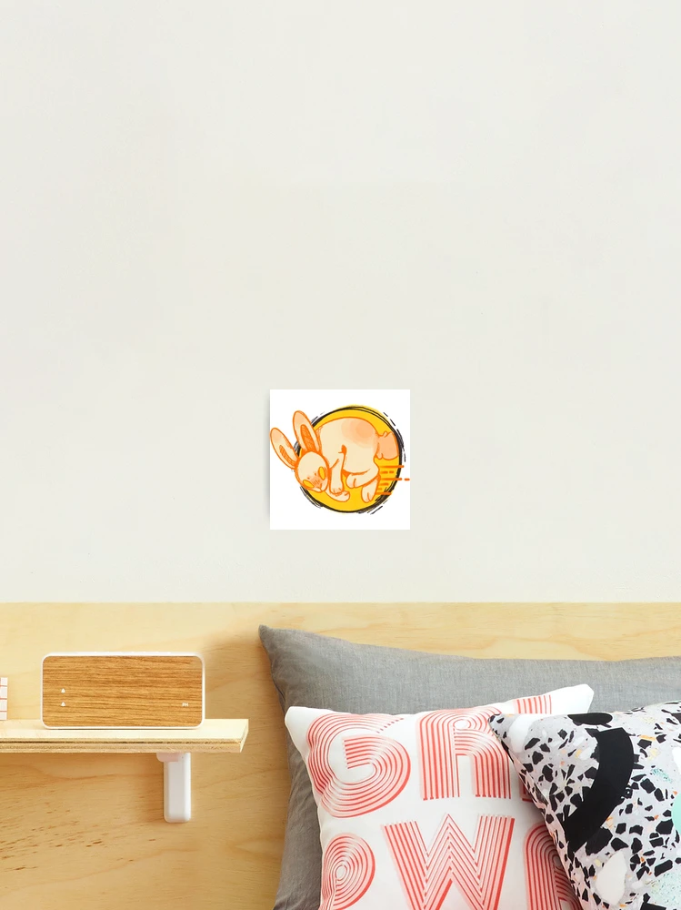 Thumbnail 2 of 3, Photographic Print, Frantic Rabbit designed and sold by LetteSpaghetti.