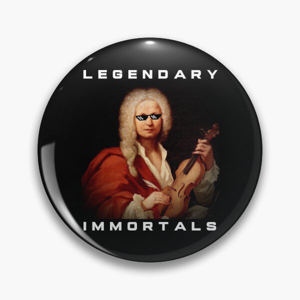 Item preview, Legendary Immortals - Antonio Lucio Vivaldi - composer of classical music designed and sold by TilmanTrades.
