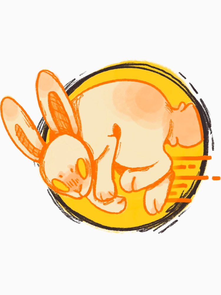 Thumbnail 7 of 7, Classic T-Shirt, Frantic Rabbit designed and sold by LetteSpaghetti.