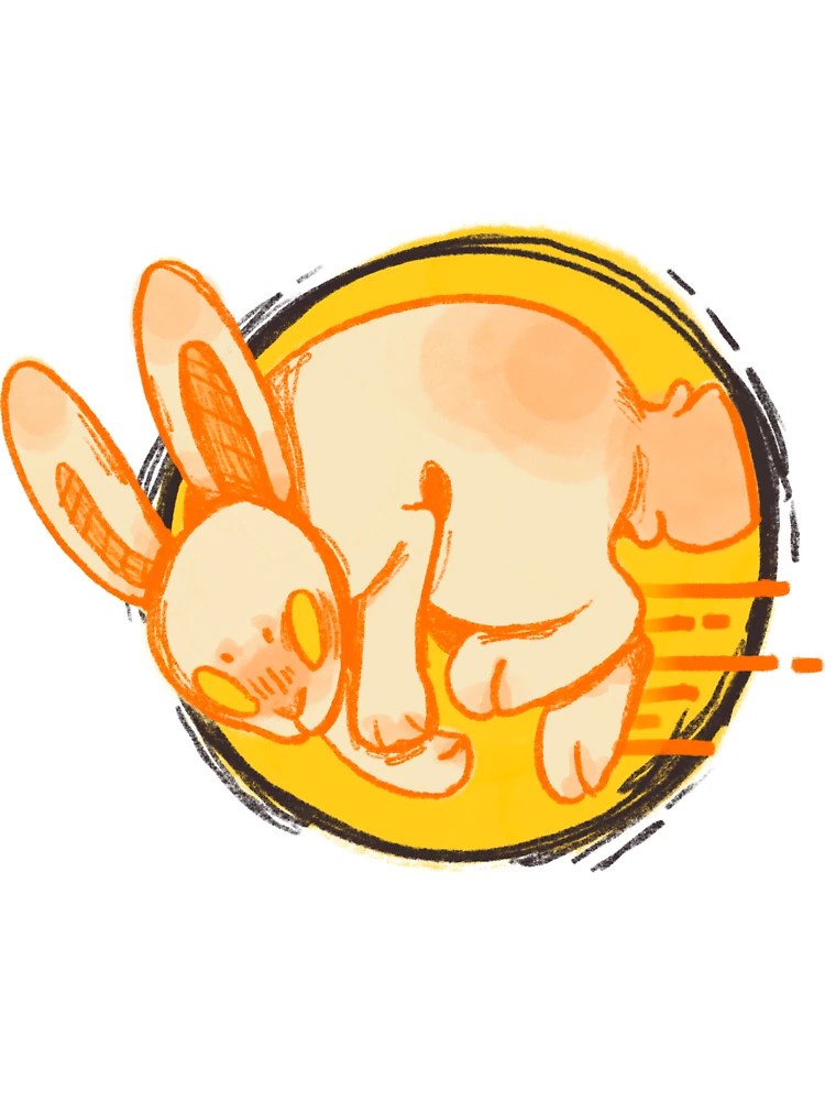 Thumbnail 4 of 4, Boxy T-Shirt, Frantic Rabbit designed and sold by LetteSpaghetti.