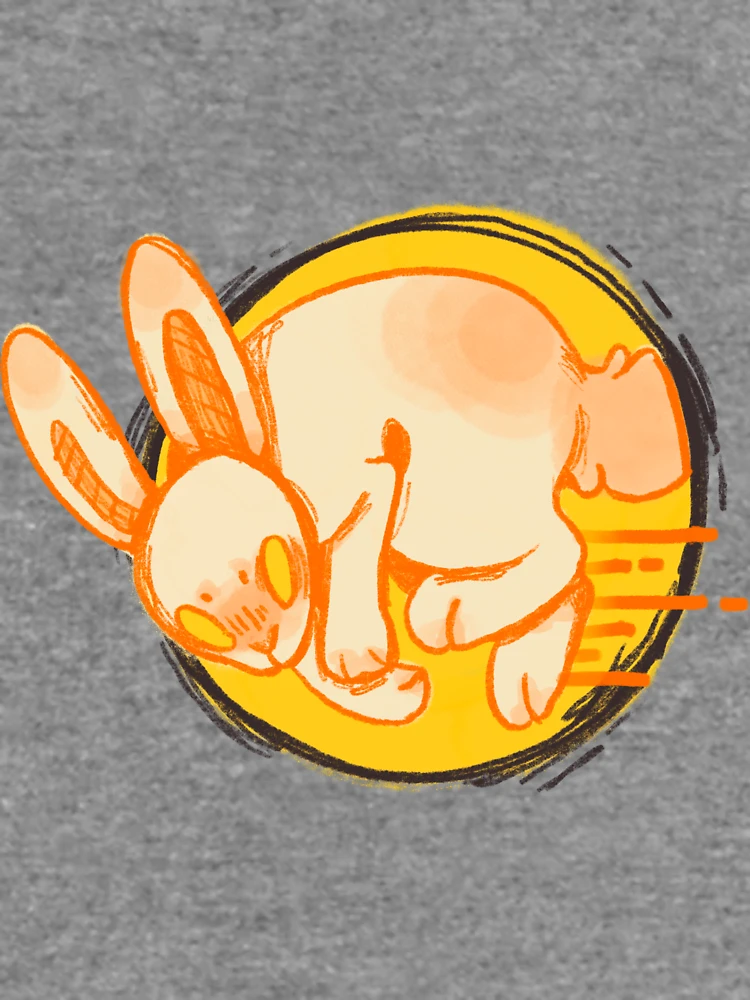 Thumbnail 6 of 6, Lightweight Sweatshirt, Frantic Rabbit designed and sold by LetteSpaghetti.