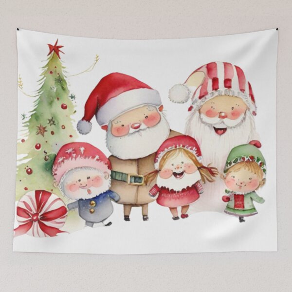 Item preview, la familia de santa claue designed and sold by norachiang.