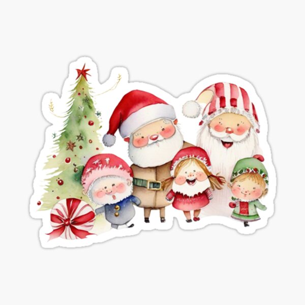 Item preview, la familia de santa claue designed and sold by norachiang.