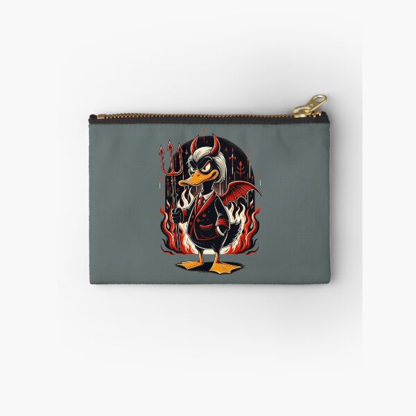 Item preview, Devil duck with a pitchfork designed and sold by slothsandducks.