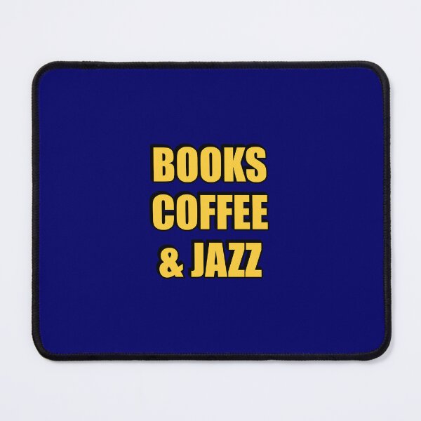 Item preview, Books coffee and Jazz designed and sold by Inspirationmotivation.