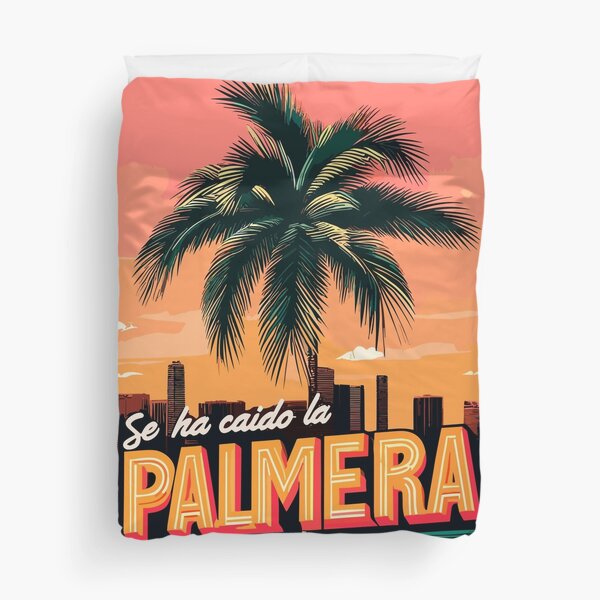Vista previa del artículo con la obra «se ha caído la palmera», diseñado y vendido por T-paw.