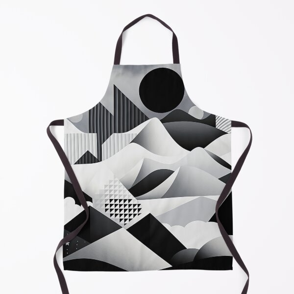 Artikelvorschau, Entdecken Sie "Simplistic & Minimalistic Snowy Winter Alps" mit Bauhaus-Flair entworfen und verkauft von ArtificialGenes.